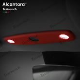 Alcantara Front Reading Light Cover For 2024 Model 3 Highland